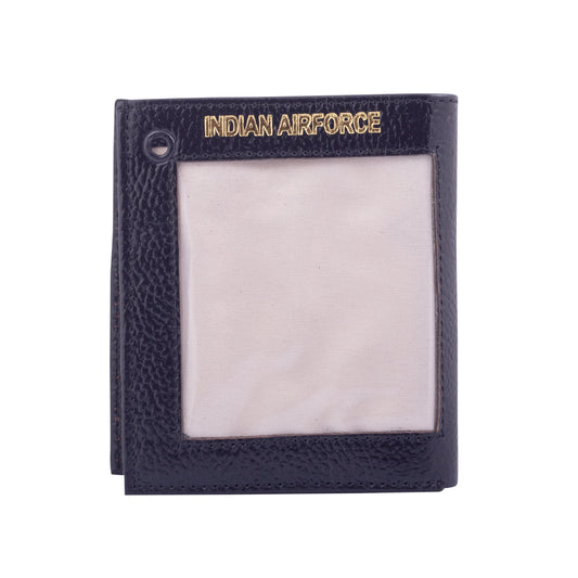 WALLET CUM ID COVER - AIR FORCE (BLACK)