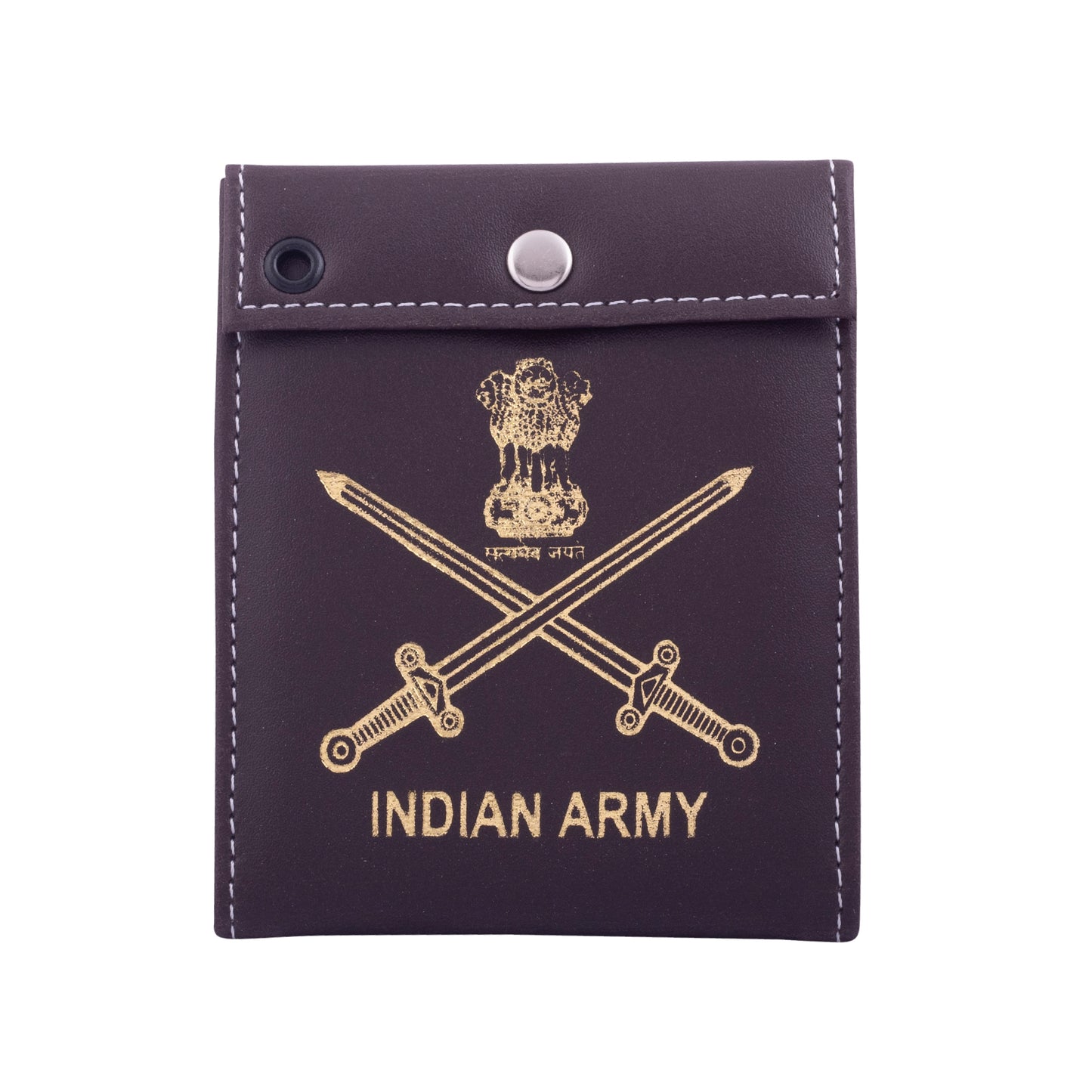 ID CARD COVER - ARMY (BROWN)