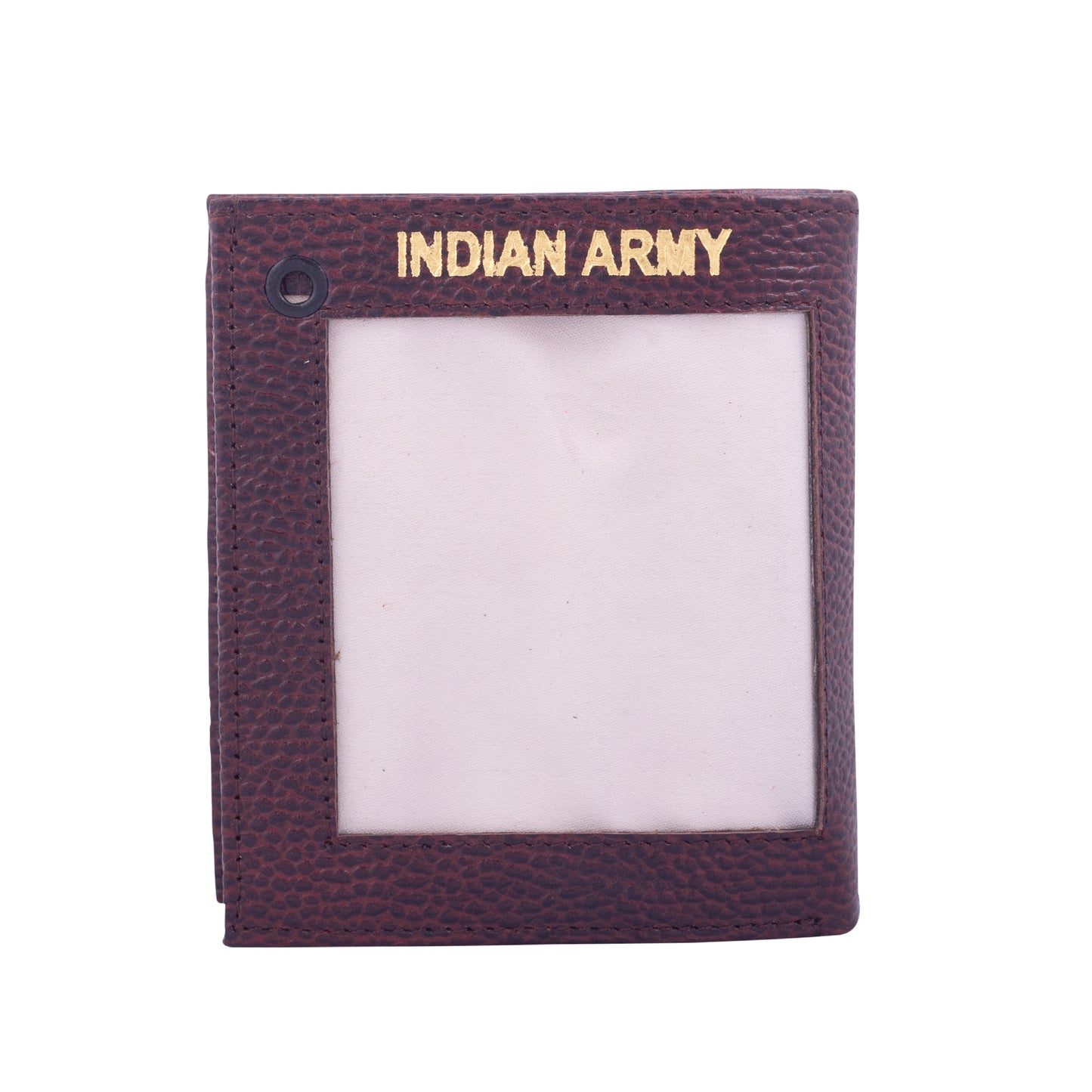WALLET CUM ID COVER - ARMY (BROWN)