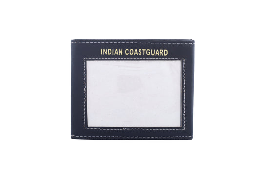 ID CARD COVER - INDIAN COAST GUARD (BLACK)