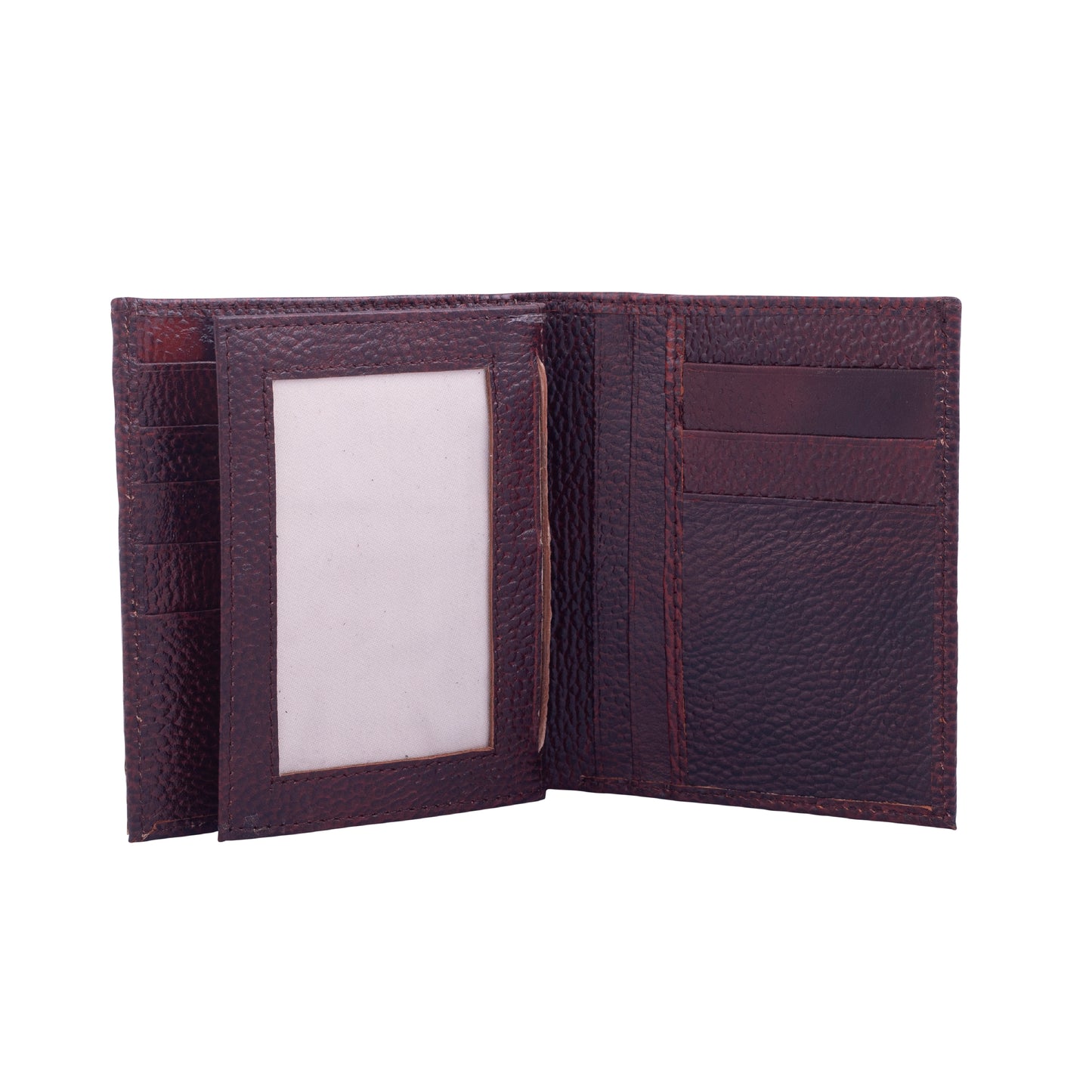 WALLET CUM ID COVER - ARMY (BROWN)