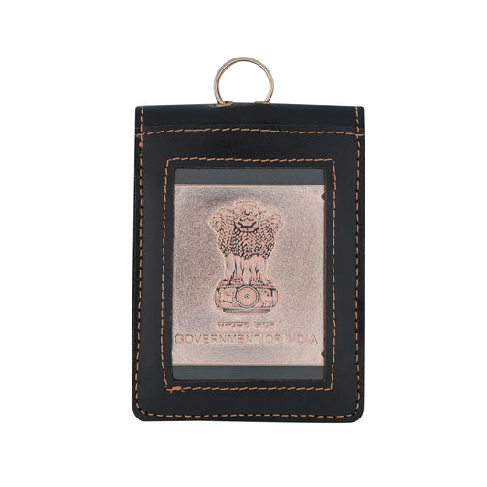 ID Card Holder - Metallic Badge for Indian Customs