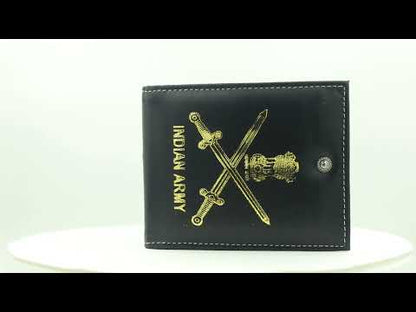 ID CARD COVER - ARMY (BLACK)